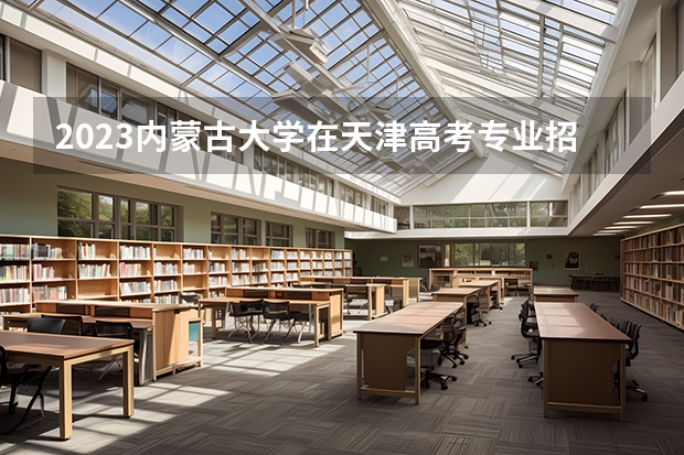 2023内蒙古大学在天津高考专业招生计划人数