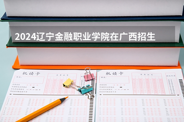 2024辽宁金融职业学院在广西招生计划