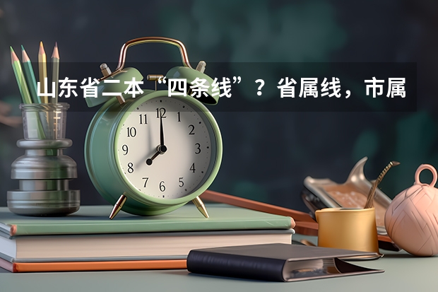 山东省二本“四条线”？省属线，市属线，济南青岛线 本科二批投档分数线公布